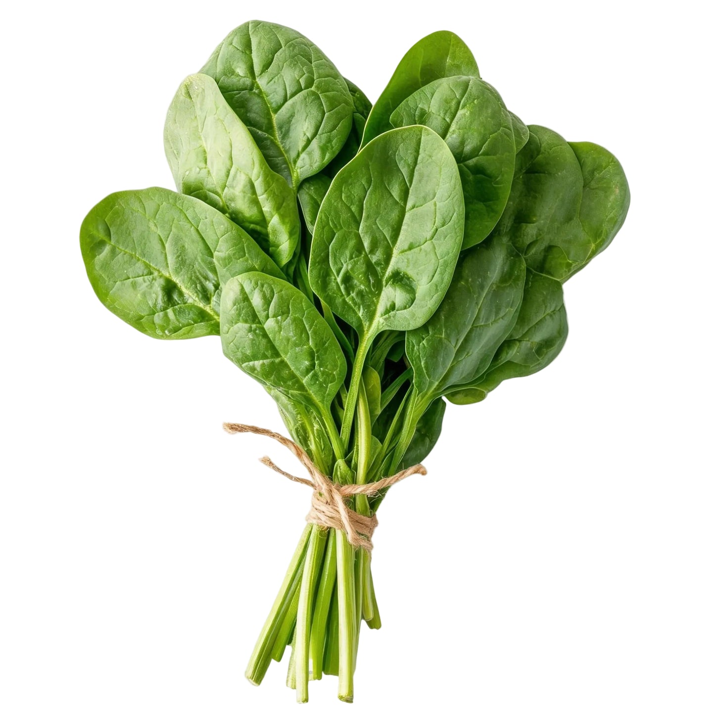 Frischer Blattspinat mit zarten, saftig grünen Blättern und mildem Aroma – ideal für Salate, Smoothies oder zum schonenden Kochen.