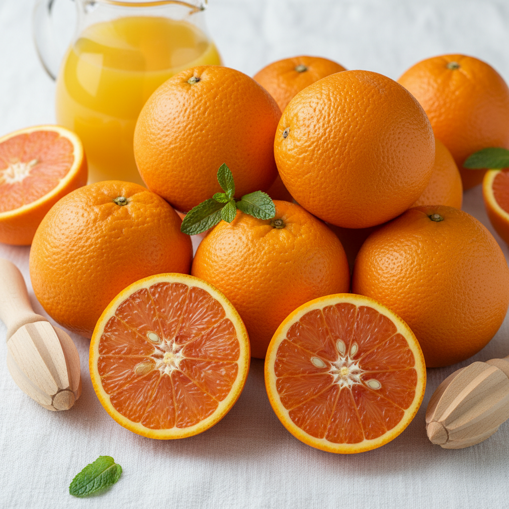 Orangen zum Pressen